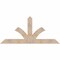 Ekena Millwork Richland Smooth Timber Gable Bracket, Douglas Fir, 72"W x 33"H x 3 1/2"D x 5 1/2"F, 11/12 Pitch GBW072X33X0406RIC00SDF - alternate 1
